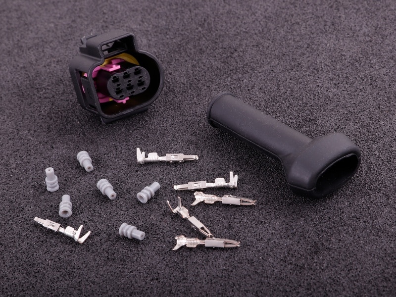 Connector 6-way socket housing (LSU 4.9/5.2 wideband sensor)