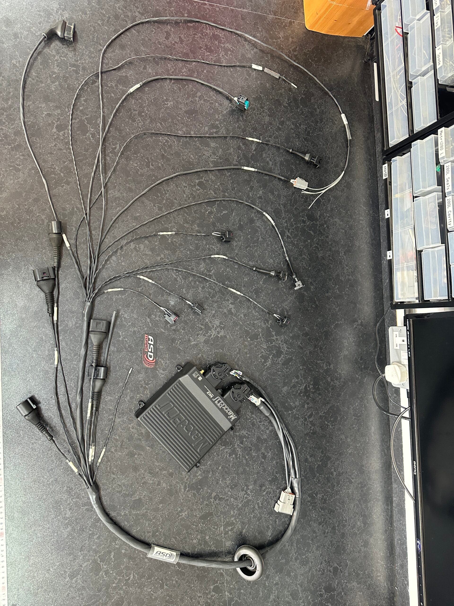 MaxxECU Race Terminated Engine Harness for Nissan 200SX CA18DET (RHD)