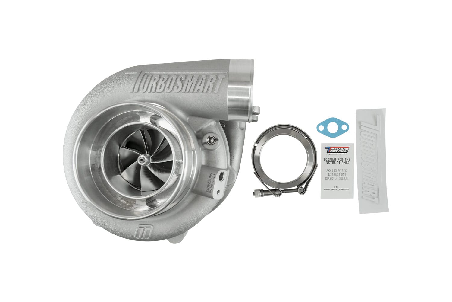 TS-1 Turbocharger 6466 T4 Divided 1.00AR Externally Wastegated