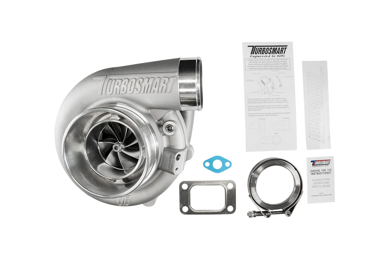 TS-1 Turbocharger 6466 T3 0.82AR Externally Wastegated