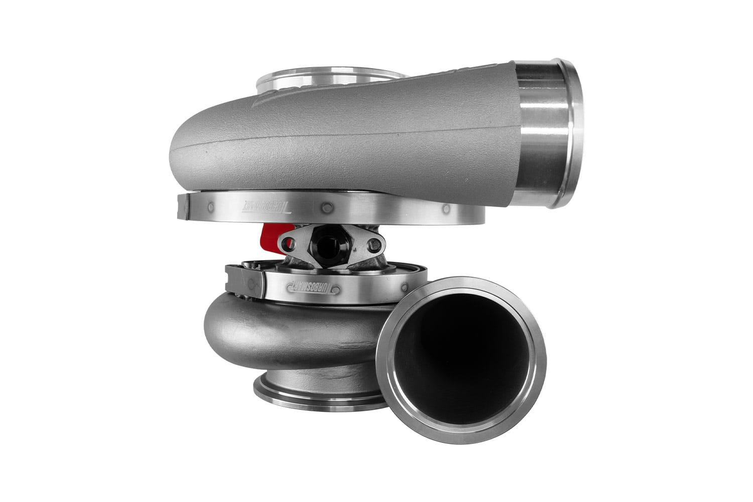 TS-1 Turbocharger 6870 V-Band Reverse Rotation 0.96AR Externally Wastegated