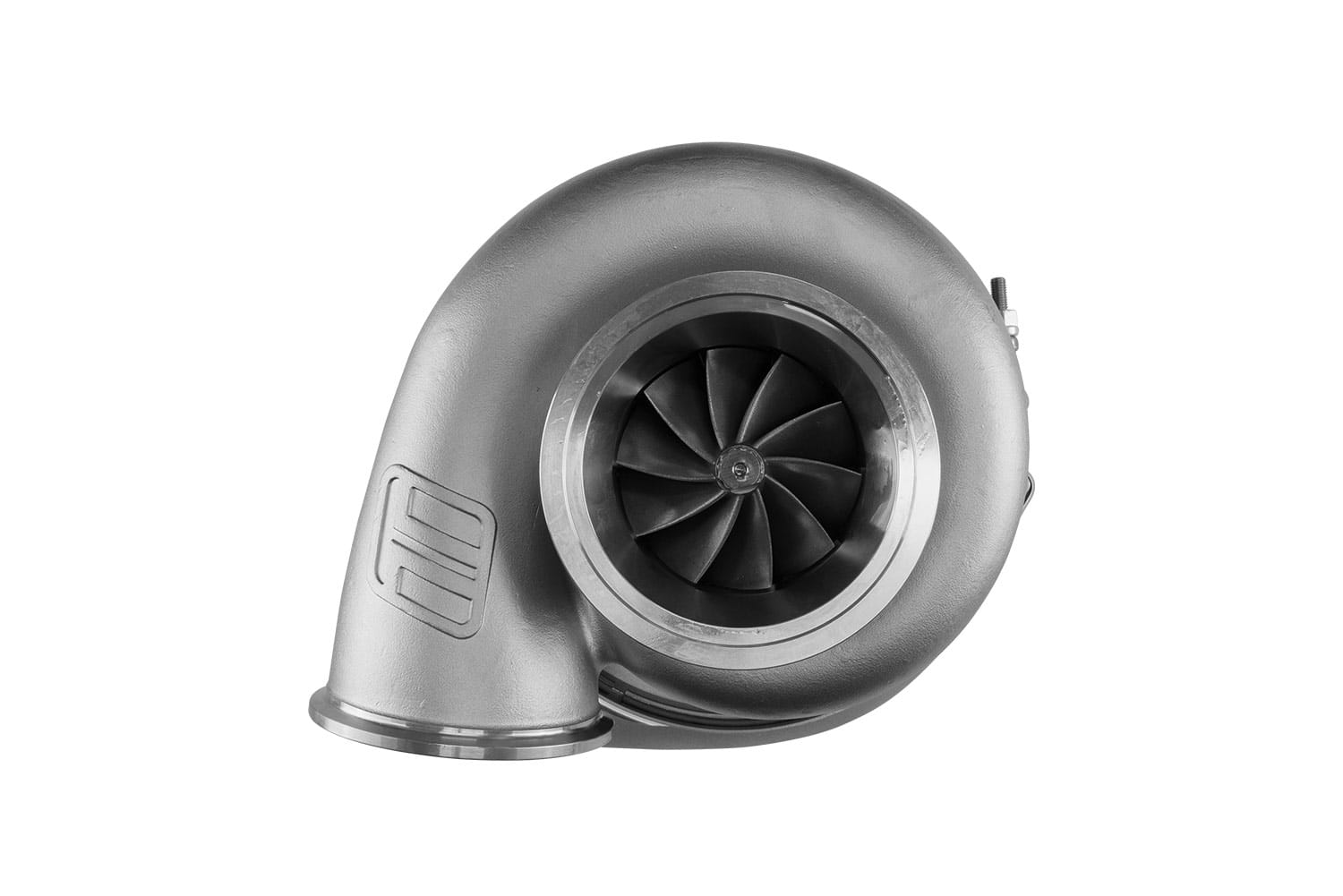 TS-1 Turbocharger 6870 V-Band Reverse Rotation 0.96AR Externally Wastegated