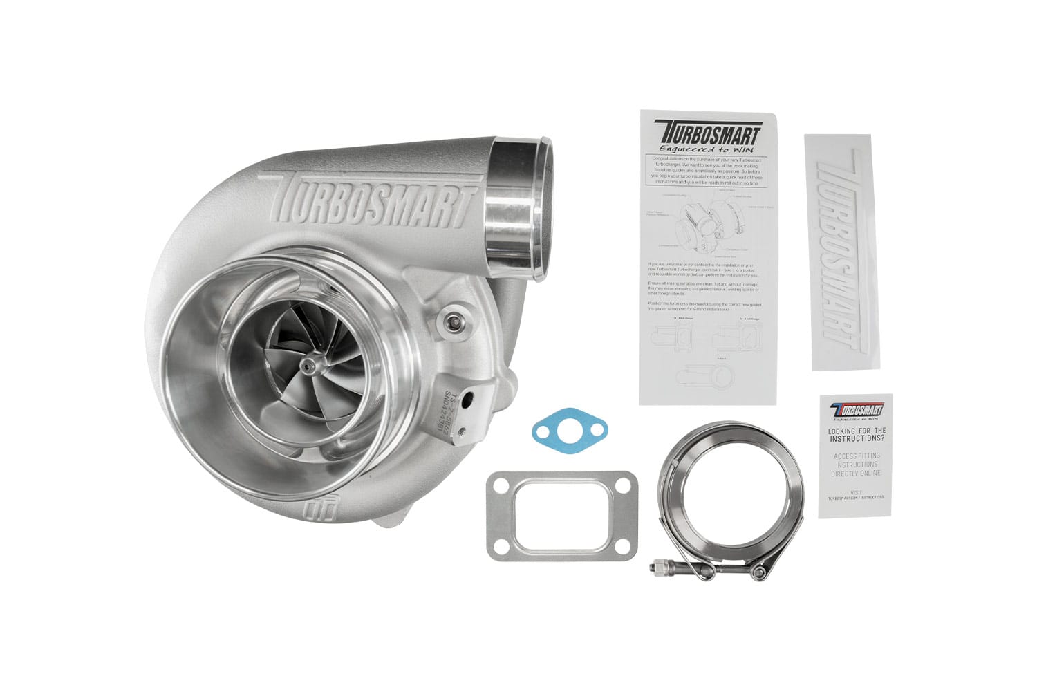 TS-2 Turbocharger (Water Cooled) 5862 T3 0.63AR Externally Wastegated