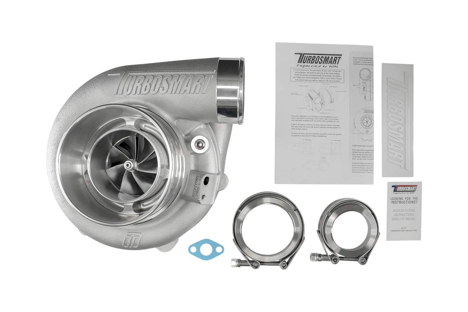TS-1 Turbocharger 5862 V-Band 0.82AR Externally Wastegated