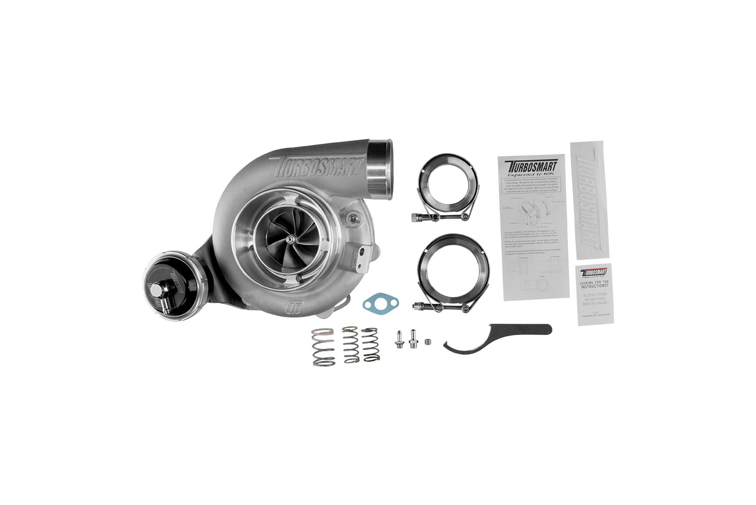 TS-1 Turbocharger 5862 V-Band 0.82AR Internally Wastegated (14psi)