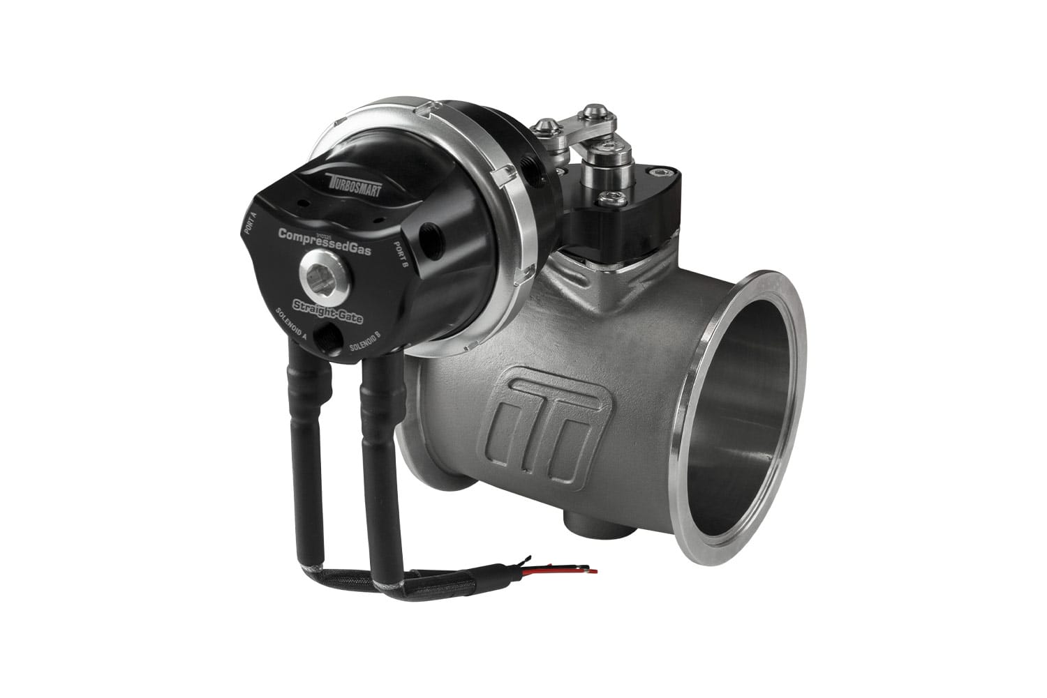 PSG76CG Pneumatic StraightGate76 Compressed Gas (Solenoid) 7psi Black