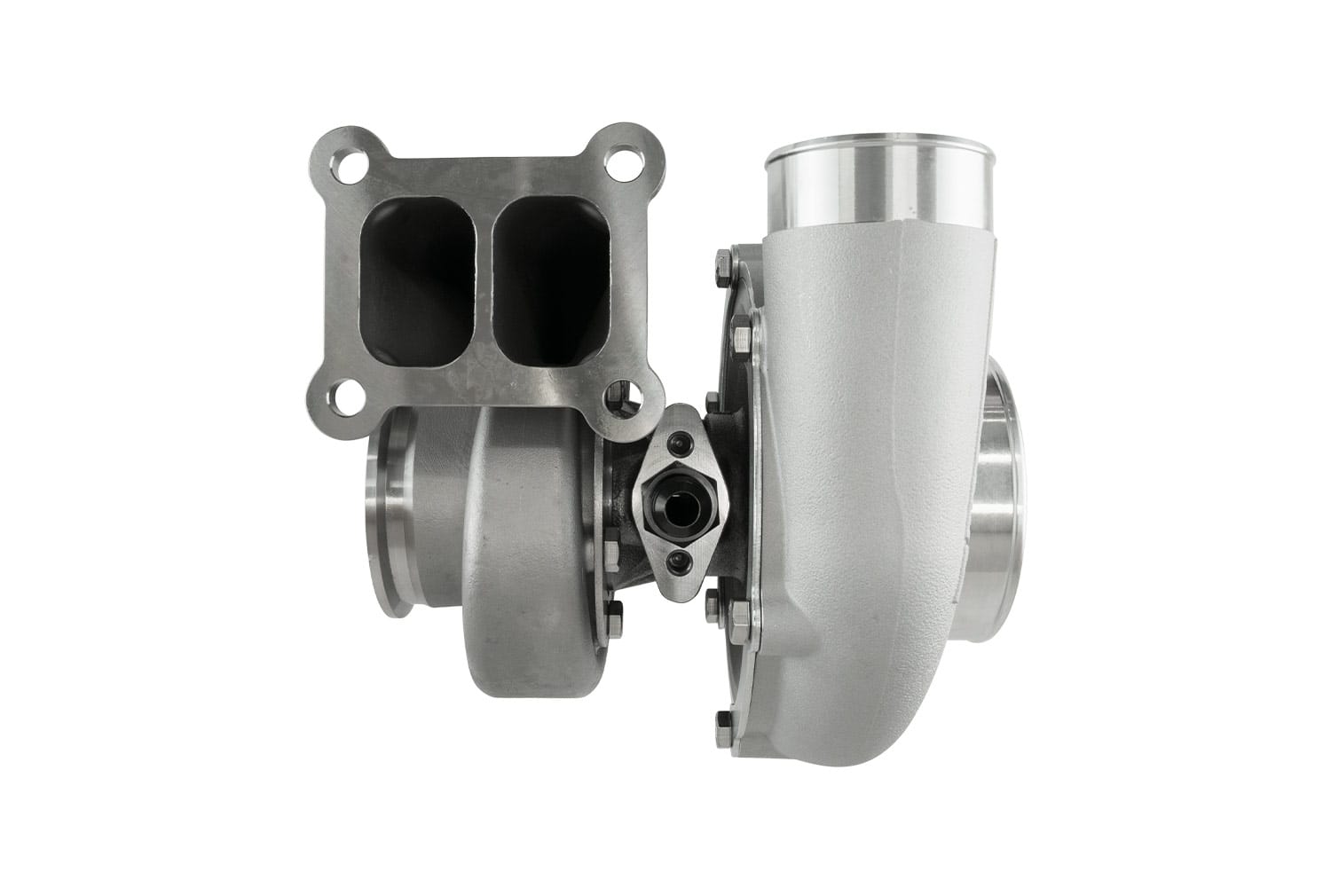 TS-1 Turbocharger 6466 T4 Divided 1.00AR Externally Wastegated
